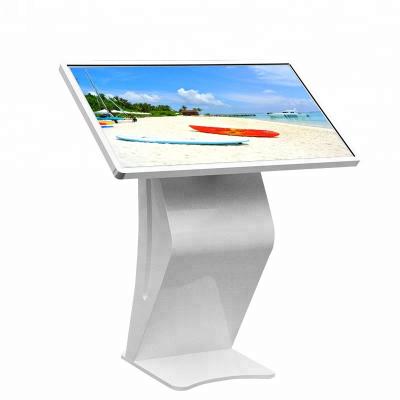 China 65 Inch LCD Touch Screen Kiosk Indoor Interactive Multi Totem Built In Tablet PC Digital Sigange for sale