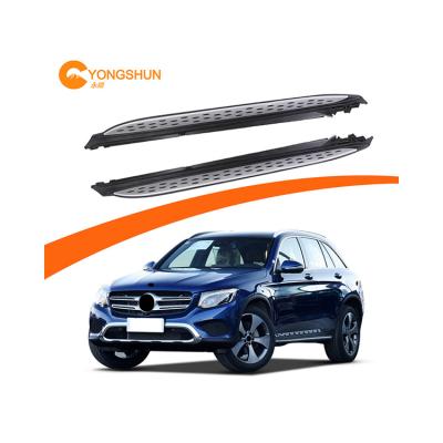 China Luxury Hot Sale Black Auto Side Steps Automatic Board Running Boards For Benz GLC 2021+ for sale