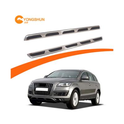 China Luxury Customized Black Cars Running Board Side Step For Audi Q7 2007-2015 for sale