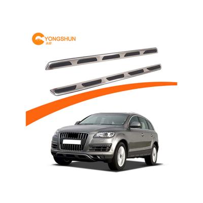 China Luxury Factory Made Silver side Penal Running Board Side Step For Audi Q7 2007-2015 for sale