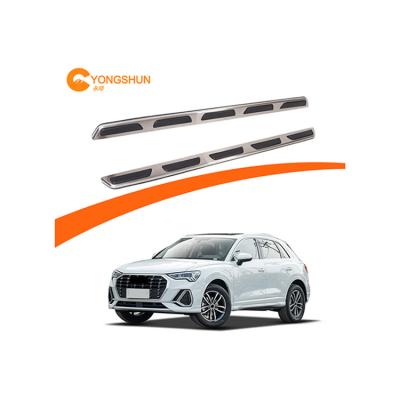 China Luxury High Quality Black Body Kit Boards Side Step Auto Running Board For Audi Q3 2021+ for sale