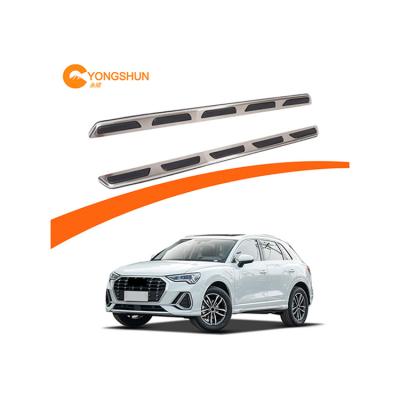 China Luxury Wholesale Silver Board Aluminum Alloy Running Boards Side Step Panels For Audi Q3 2021+ for sale