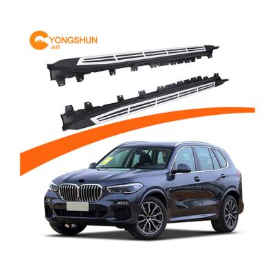 China Luxury Cheap Factory Price Black Car Board New Style Running Boards Accessories For BMW X5 2019+ for sale