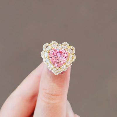 China Vintage Luxury Jewelry Hot Sale Ladies Jewelry Rings Heart Rings Wholesale for sale