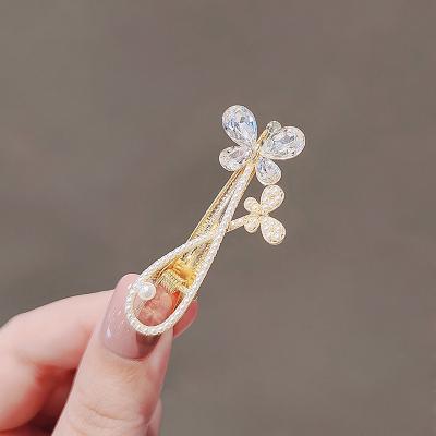 China Fashion Simple Design Ladies Hair Clip Elegant Crocodile Hair Clip Mini Hair Clip for sale