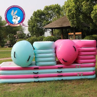 China PVC Hot Selling Inflatable Cushion Yogo Air Mat Taekwondo Sports Games Gymnastic Pad for sale