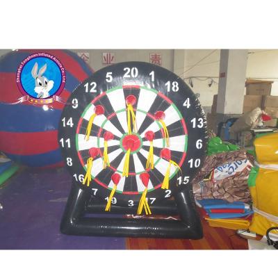 China Without Protective Mini Net Inflatable Sport Game Carnival Party Soccer Dart Board Inflatable Target for sale