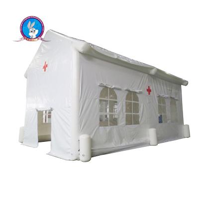 China Inflatable Decontamination Medical Tunnel Tent Disinfection First Aid Tent Tent for sale