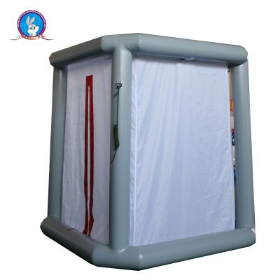 China Size 2*2*2.3m Disinfection Tent Outdoor Portable for Medical Tent Emergency Inflatable Shelter Sterilization and Decontamination Tent for sale