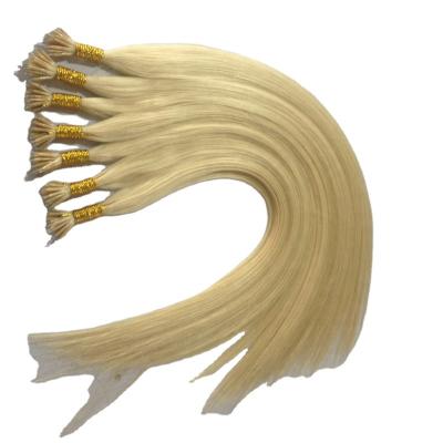 China Remy Vrigin European Human Hair Prebonded Silky Straight Hair Extensions Nano Wave Rings for sale