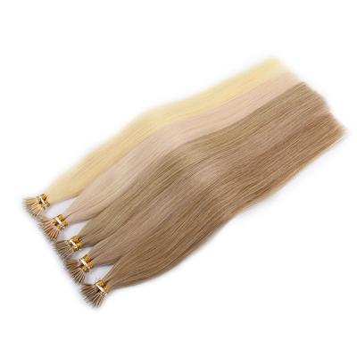 China Hot Selling Real Hair Double Smoothest Hair Extension Nano Ring Pulled Hair Extension for sale