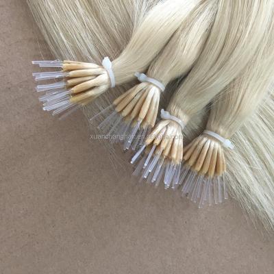 China Silky Straight Hair 8a Stick Wave Stick China Supplier New Products Blonde White Plastic Nano Ring Hair Extensions for sale