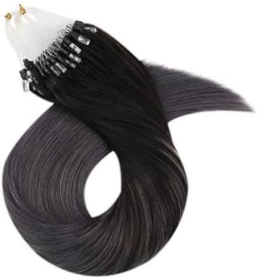 China 100% Chinese Remy Human Hair Micro Ring Loop Hair Extension for sale