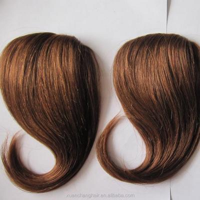 China Silky Straight 100% Pure Virgin Remy Human Hair Bangs, Hair Bangs With Clips In for sale