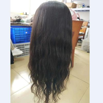 China Full Lace Human Hair Wigs Natural Straight Human Hair Frontal Brazilian Hair Full Lace Wigs for sale