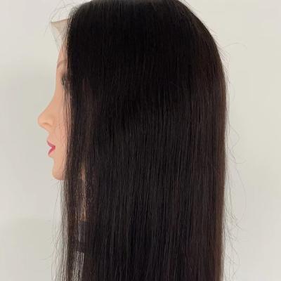 China Wholesale 200% Density 150% 180% Density Human Hair Lace Front Wig Natural Wave Color 200% Brazilian Straight Human Hair Silky Straight for sale