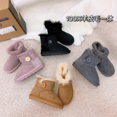 China Wholesale Hot Sale Super Warm Soft-Soled Winter Waterproof All-Sheathed Fur For Girls Boys Kids Snow Boots for sale