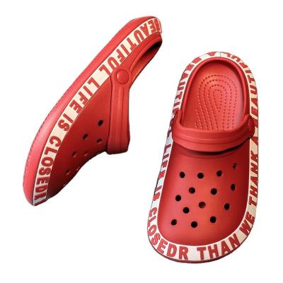 China Men's and Women's Breathable Garden Outdoor Soft Shoes Waterproof EVA Beach Slides Slippers Non-Slip Sports Shoes for sale