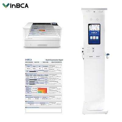 China BIM /Body Temperature /Blood Oxygen Healthcare High Quality Medical Body Fat Composition Analyzer with A4 Colored Printing for Examination Center for sale