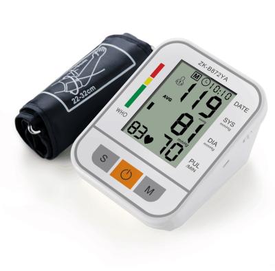 China Automatic Pulse Rate Monitoring 99 Momeries Digital Arm Blood Pressure Data Logger for sale