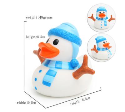 China LED Christmas duck, Flashing Santa ducks, Glow in the dark night Luminous duck for sale