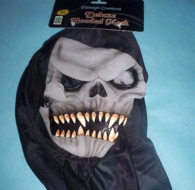 China 100% Latex Scary Halloween Masks Customized Size , Realistic Scary Masks for sale