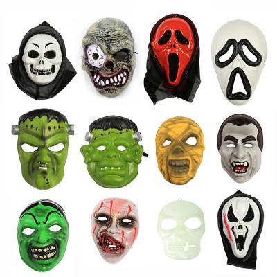 China Hip Hop PVC Blank Rubber Bath Toys Plastic Party Face Mask For Halloween for sale