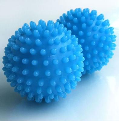 China Laundry Washing Vinyl Pet Toys Round Softener As Seen On Tv Dryer Balls Diameter 7cm for sale