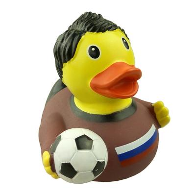 China Sich hin- und herbewegender Fußball belasteter Gummi duckt Badewannen-Spielzeug EN71 EN62115 ASTM HR4040 zu verkaufen