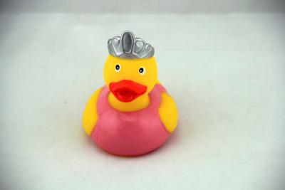 China El ftalato promocional del regalo de princesa Guard Custom Rubber Ducks del vinilo libera en venta