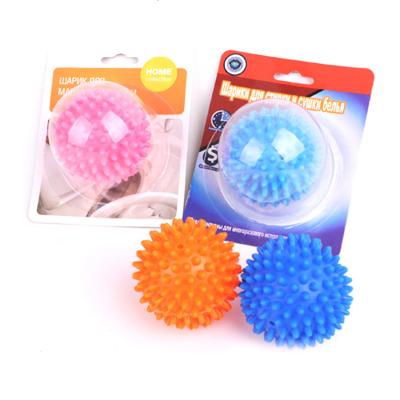 China Energy Saving Ball Soft Vinyl Toys Reusable Plastic Washing Dryer Balls for sale