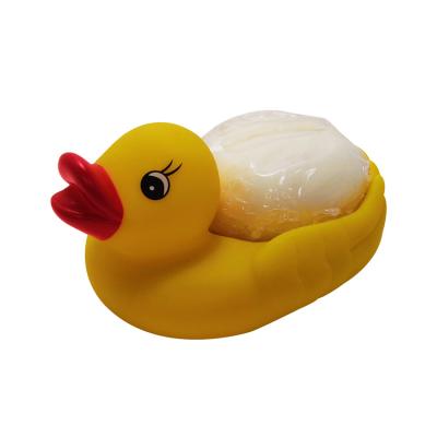 China Funny Cute Soft Vinyl Toys Bathtub Soap Dish / Silicone Soap Holder Custom Color for sale