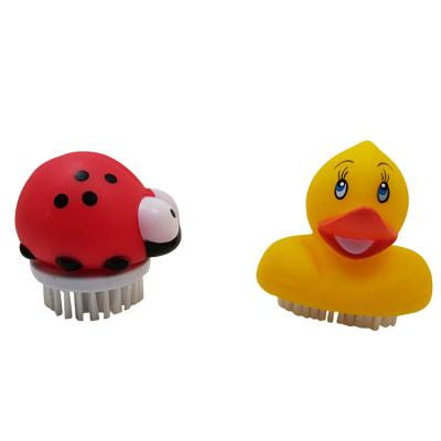 China Household Education Childrens Bath Toys Duck Animal Shaped DIY Painting for sale