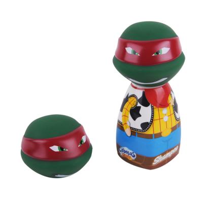 China Custom Color Soft Vinyl Toys Cartoon Drinking Bottle Cover Eco Friendly Material for sale