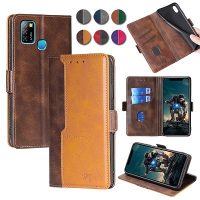 China Shockproof Book Phone Case For Tecno Sapck 7 6 Go Camon Infinix Hot Vision 7 8 9 10 Lite Itel 1 Leather Phone Covers Wallet Phone Cases for sale