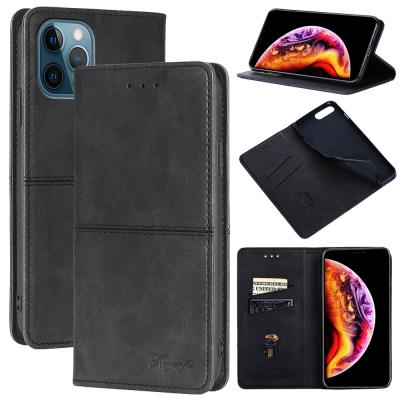 China Business Shockproof Flip PU Leather Phone Case For Samsung M62 M51 M32 M31 M30 M20 M12 M11 M10 Anti-drop Book Back Cover for sale