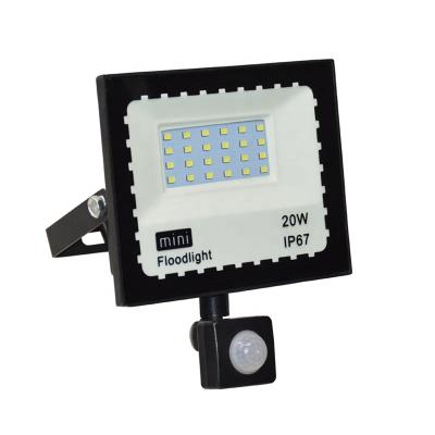 China FL024A-S 5000K Fully Automatic Sensor Fully Automatic Entrance Pir Sensor Residential Floodlight for sale