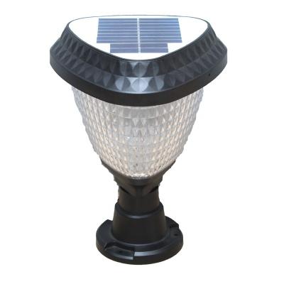 China Pretty Garden Stored Outdoor Commercial Post Lamp Solar Garden Mount Lawn LED Light For Garden for sale