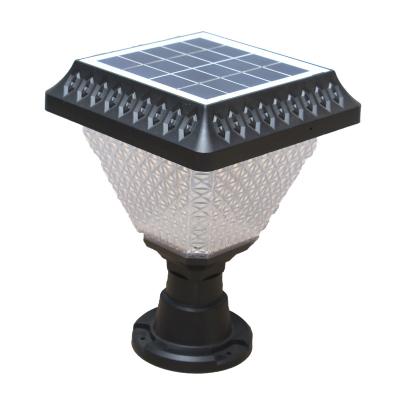 China Hot Selling Garden Security Garden Fixture Post Lamps Outdoor Modern Pole Lamp Garden Lights Solar Powered For Garden for sale