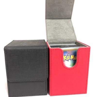 China Game Black Red Green White Blue Yellow Magic MTG FOW Yugioh Card Deck Box Holds 80+ 100+ Won Card YYL-DB02 for sale