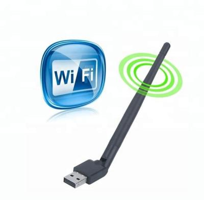 China COMPUTER 150Mbps USB Wirelss USB Wifi Network Adapter With Antenna for sale