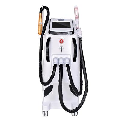 China Cold Tip Skin Electric Hair Removal Table 808nm Whole Body 4 In 1 Choose IPL Laser Hair Removal And Tattoo Machine Made In Europe for sale