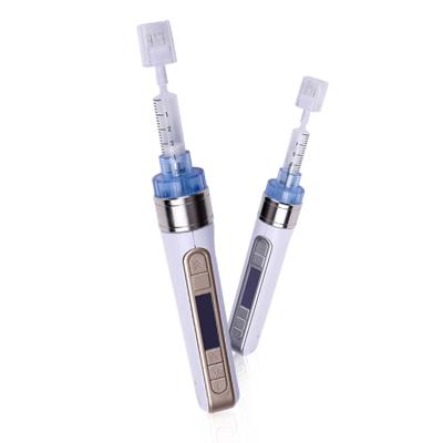 China Microneedle Derma pen micro meso whitening needing weinkle removal meso pen for sale