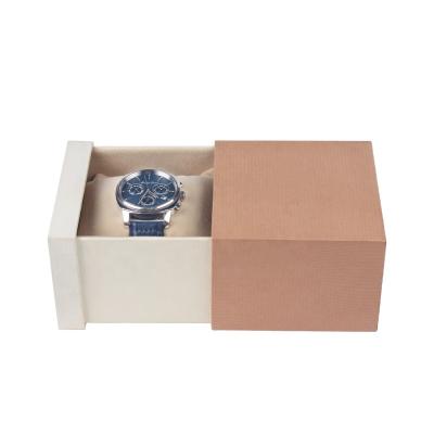 China Recyclable Paper Watch Packaging Box With Drawer Customized Watch Box Gift Box for sale