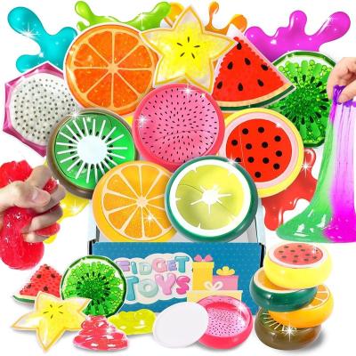 China Eco-friendly Material Fine Sensory Mud Easter Basket Stuffers PVC Ice Bag Motor Skills Kit And Stress Ball Bean Bags Toys For Kids Gift for sale