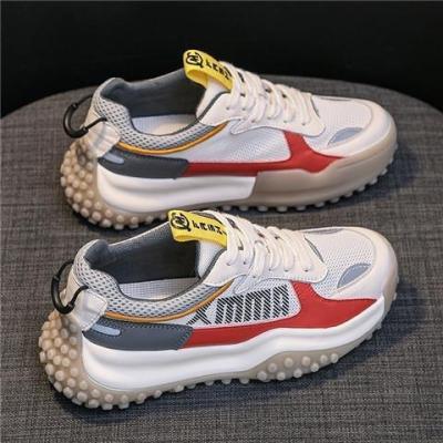 China Cushioning Summer Ladies Mesh Shoes Popular Thick-soled Breathable Mesh Hiking Shoes Women Casual Sneakers Easy To Mix And Match for sale