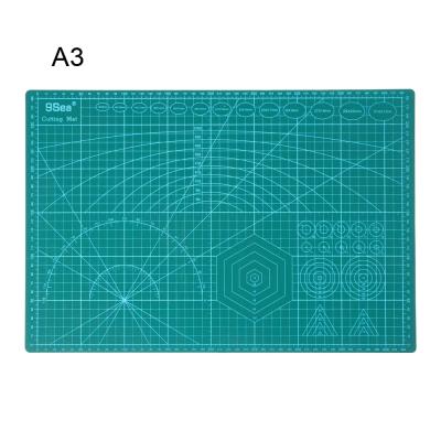 China PVC A3 Cutting Mat Patchwork Cutting Pad Double Sided Patchwork Tools DIY Manual Template Tool 300*450*3mm for sale