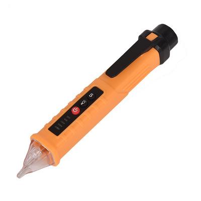 China Double Sensitivity Voltage Detector Sound Safety Light Intelligence Alarm Non-Contact Electric Test Pen With Induction Function 15.5*2.4cm for sale