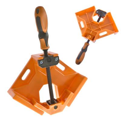 China Woodworking Plastic Adjustable Right Angle Clip Single Handle Quick Clip 90 Degree Clip Photo Frame Fixing Bracket Bracket Angle Clip for sale