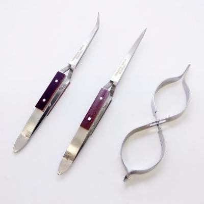 China Jewelry Curved Lock Cheap Cross Lock Tweezers Stainless Steel Tip Tweezers Welding Tool for sale